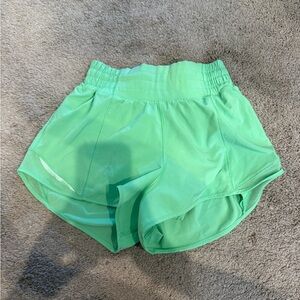 lululemon athletica Mint Green Athletic Shorts